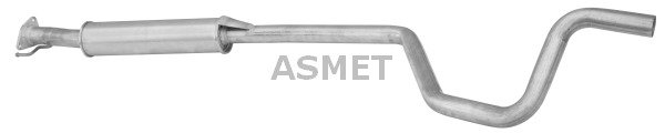 Mittelschalldämpfer ASMET 30.009 von ASMET