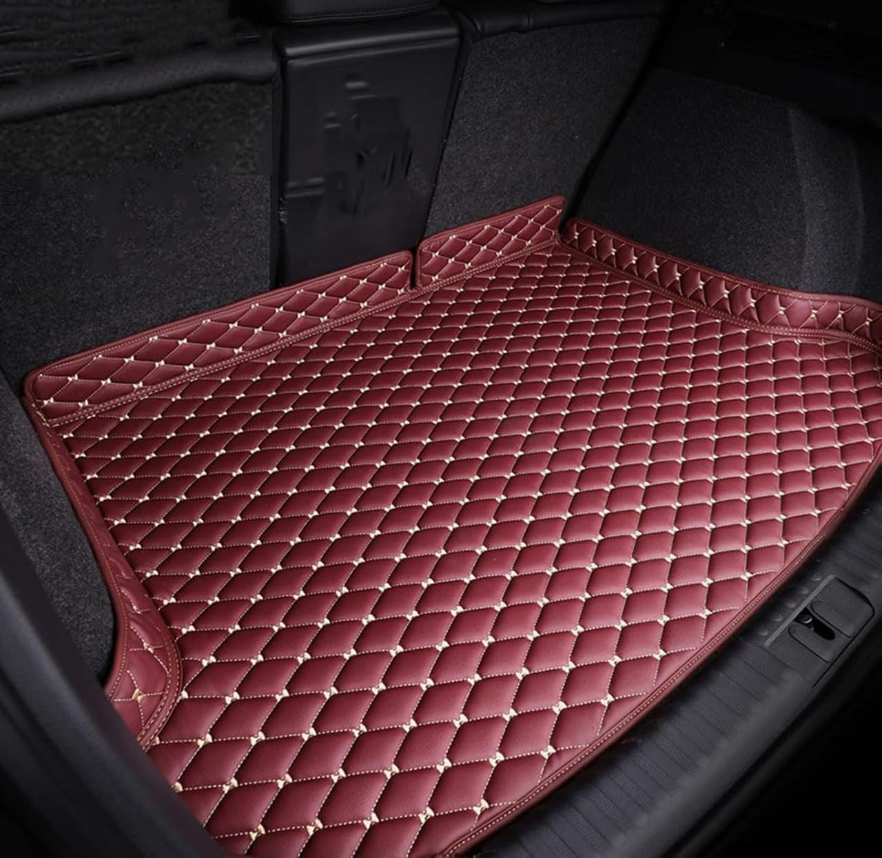 ASTRAE Allwetter Auto Kofferraum Schutzmatte aus Leder für Mercedes-Benz GLC Coupe 2017-2023 2024 2025,Antirutsch Cargo Protektor mit Hoher Seitenschutz,Leicht Zu Reinigen,D/WineRed ASTRAE Allwetter Auto Kofferraum Schutzmatte aus Leder für Mercedes-Benz GLC Coupe 2017-2023 2024 2025,Antirutsch Cargo Protektor mit Hoher Seitenschutz,Leicht Zu Reinigen,D/WineRed von ASTRAE