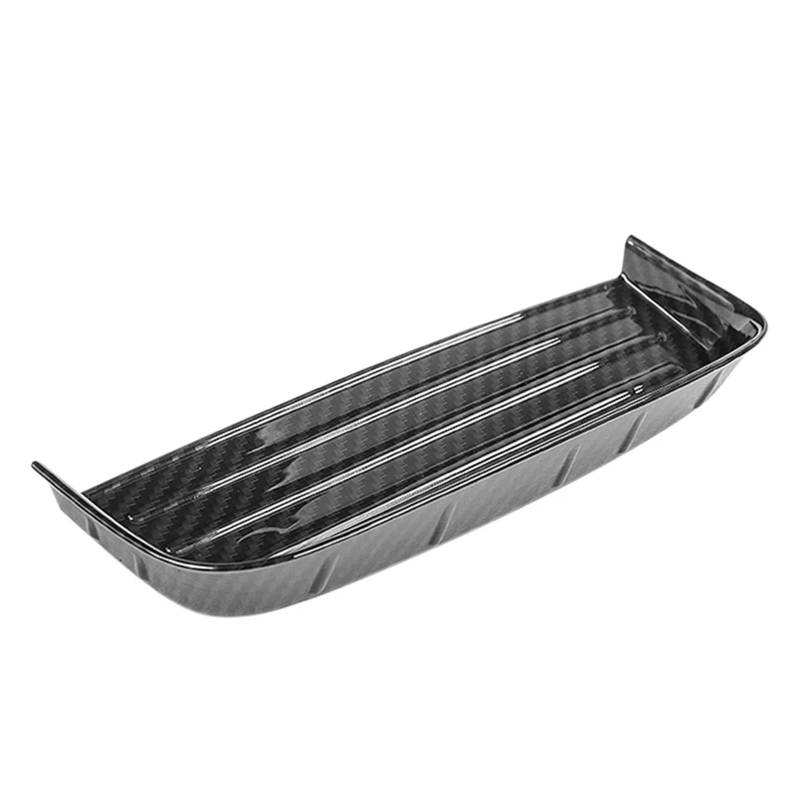 Car Trim Interior Strips Für Ford Für Mustang 2015 + Carbon Faser Münze Tablett Lagerung Box Pad Panel Abdeckung Trim Aufkleber Innen Zubehör Auto Styling Innenausstattung von ASiAhn