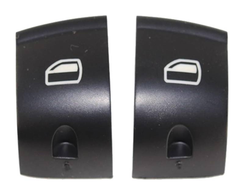 Auto Elektrische Fensterschalter Für A&udi A6 C6 2004-2011 A4 B6 B7 2000-2007 Paar Fensterschalterabdeckung Fensterheberknopfschalter Konsolenabdeckungskappen von ATACDVDYEU