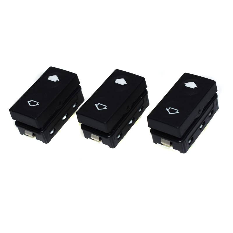 Auto Elektrische Fensterschalter Für E36 318is 320i 325i 328i Z3 M3 1992-1998 WOLFIGO 3 STÜCKE Elektrischer Türfensterschalter 61311387916 von ATACDVDYEU