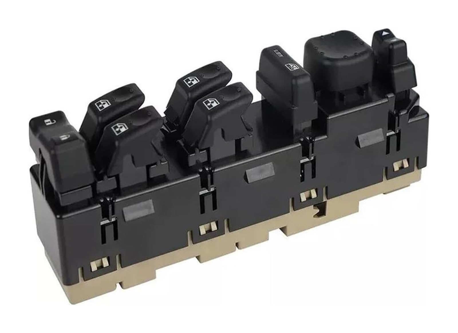 Auto Elektrische Fensterschalter Für H&ummer H2 2003-2006 Master-Fensterheber-Steuerschalter Vorne Mit Spiegel Und Modul 15883319 Lifter-Taste von ATACDVDYEU