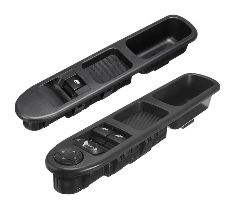 Auto Elektrische Fensterschalter Für P&eugeot 207 2007-2015 6554QC 6490HQ 6554HJ Fahrerseite Beifahrerseite Elektrischer Fensterheber-Steuerschalter Auto-Druckknopfschalter von ATACDVDYEU
