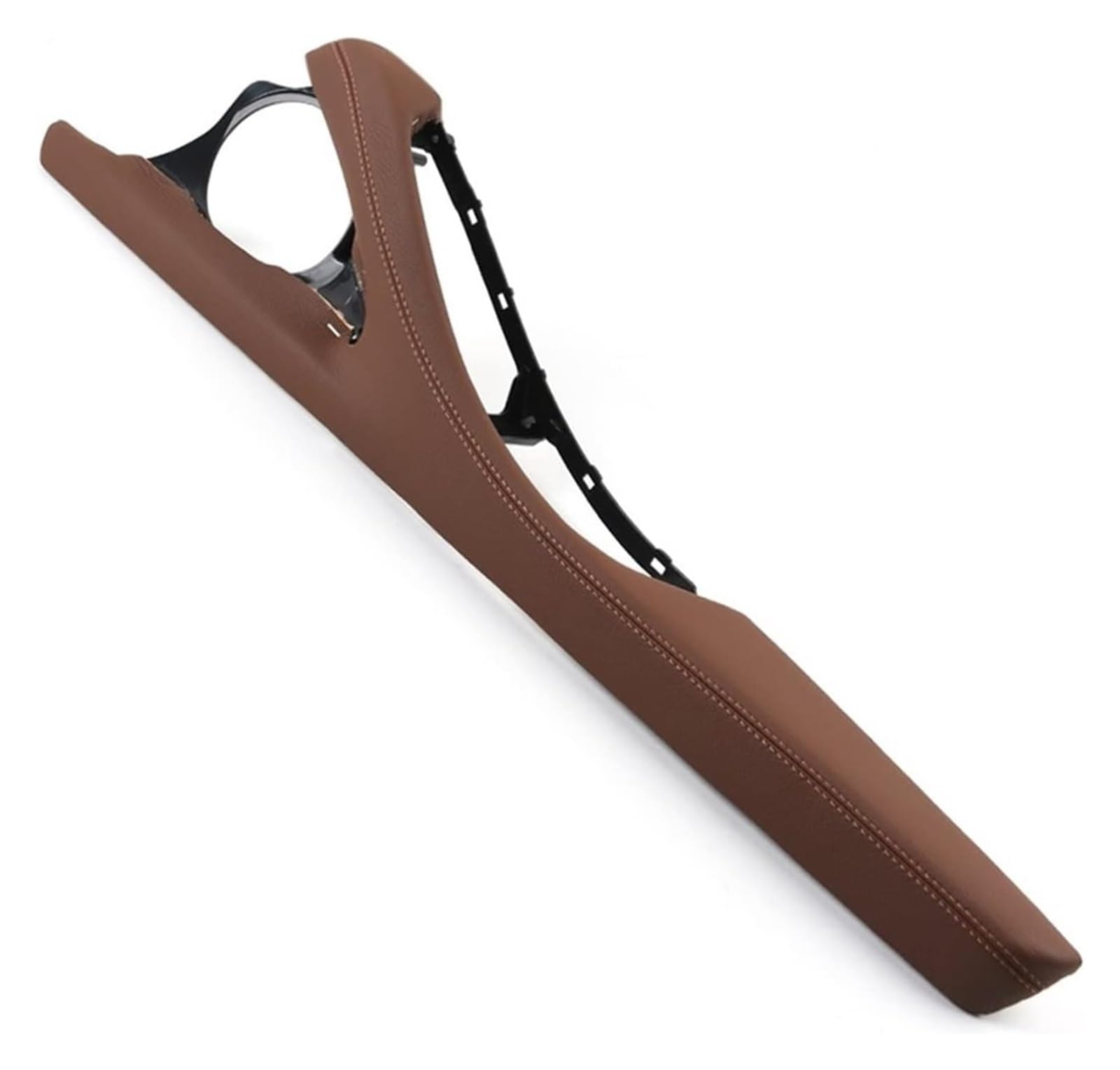 Innentürgriff Auto Für 5er F10 F11 F18 520 523 525 528 530 535 LHD RHD Innentür Armlehne Leder Außenrahmen Unterstützung(Rhd Brown) von ATACDVDYEU