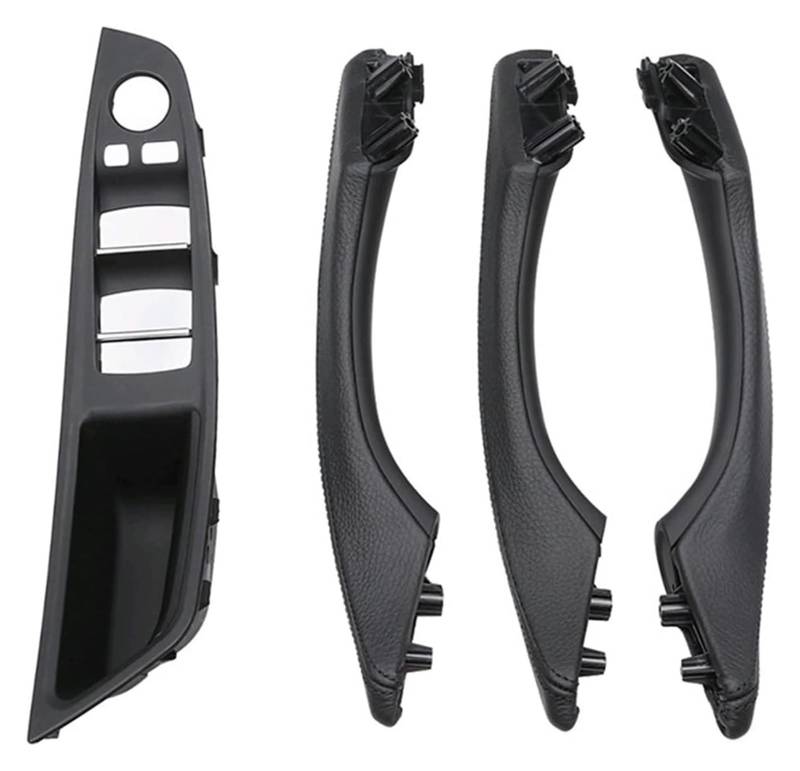 Innentürgriff Auto Für 5er F10 F11 F18 520 523 525 528 530 535 Türinnengriff Türgriff Innenarmlehne Zubehör(Black 4) von ATACDVDYEU