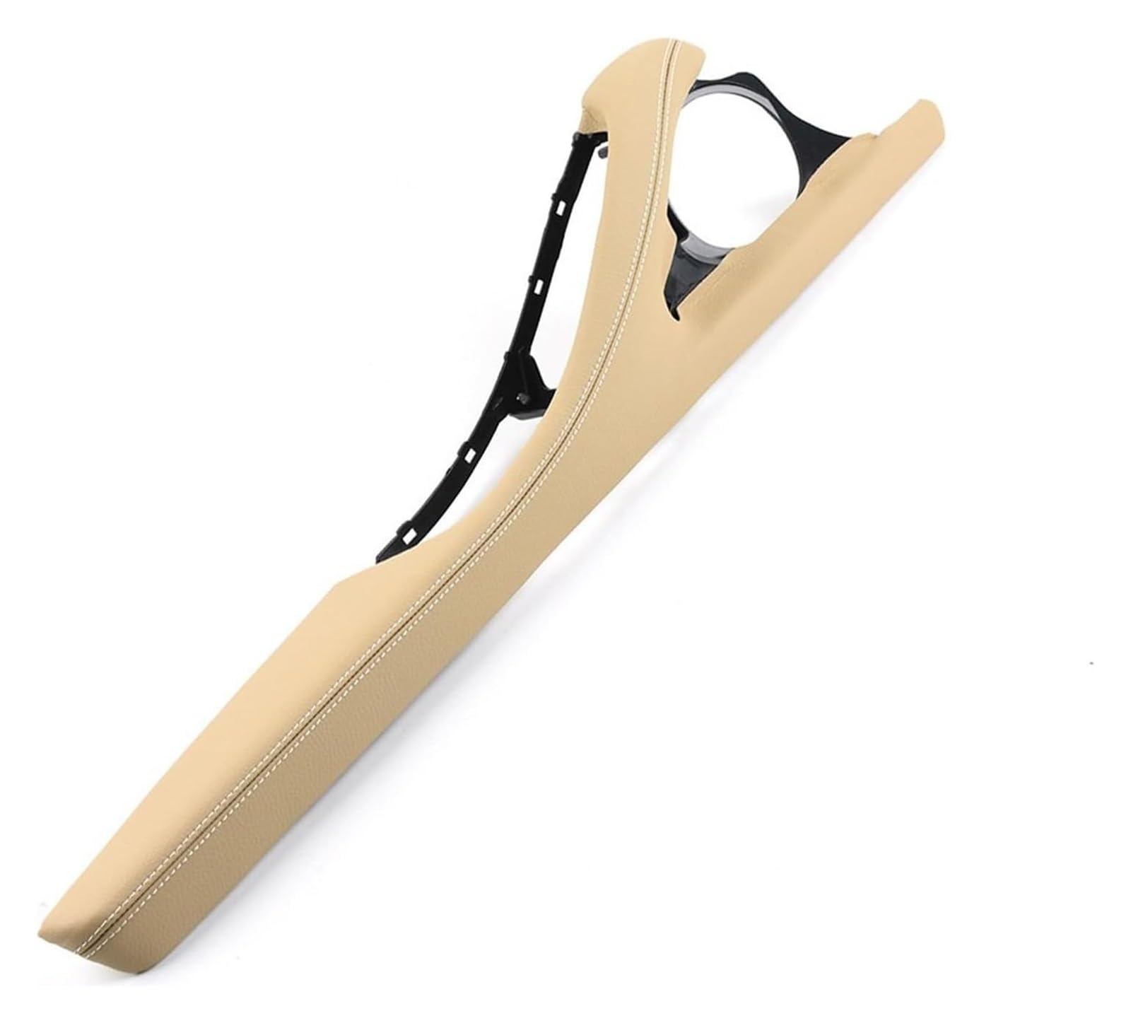 Innentürgriff Auto Für 5er F10 F11 F18 520 523 525 528 530 Fahrerseitentür Armlehne Leder Außenrahmen Stützhalterung LHD RHD(Lhd Beige) von ATACDVDYEU