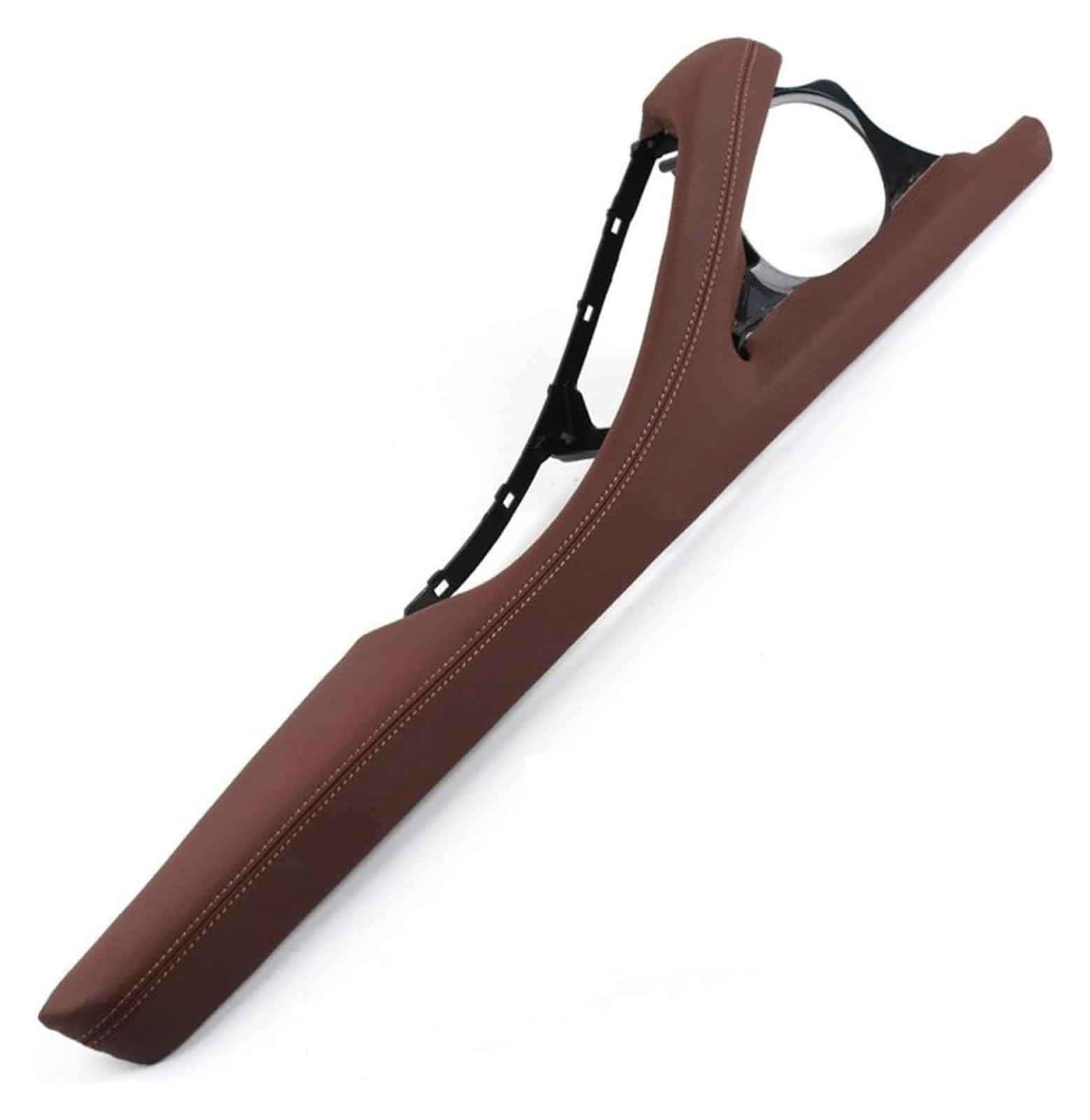 Innentürgriff Auto Für 5er F10 F11 F18 520 523 525 528 530 Fahrerseitentür Armlehne Leder Außenrahmen Stützhalterung LHD RHD(Lhd Red Brown) von ATACDVDYEU