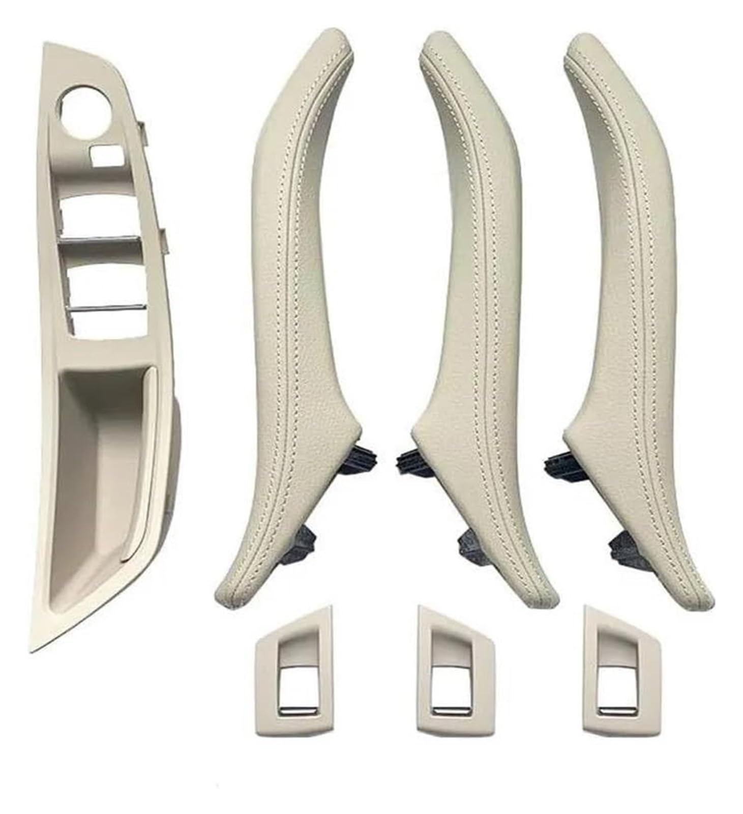 Innentürgriff Auto Für 5er F10 F11 F18 520i 523i 525i 528i 535i 2010-2017 Auto-Innentürgriffverkleidung Pull Trim(11) von ATACDVDYEU