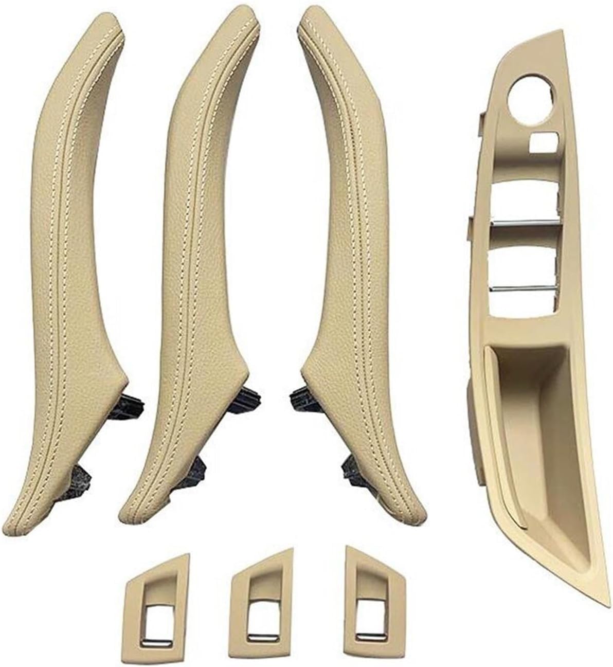 Innentürgriff Auto Für 5er F10 F11 F18 520i 523i 525i 528i 535i RHD Auto Links Rechts Innentürgriffbaugruppe(Rhd Beige) von ATACDVDYEU