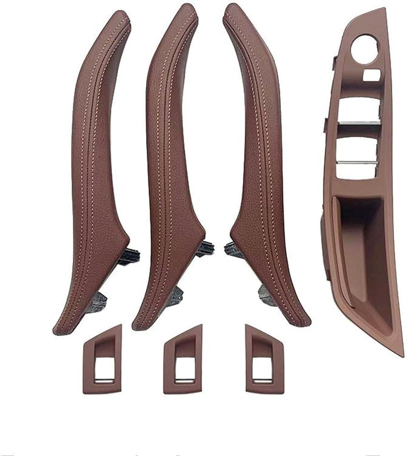 Innentürgriff Auto Für 5er F10 F11 F18 520i 523i 525i 528i 535i RHD Auto Links Rechts Innentürgriffbaugruppe(Rhd Red Brown) von ATACDVDYEU
