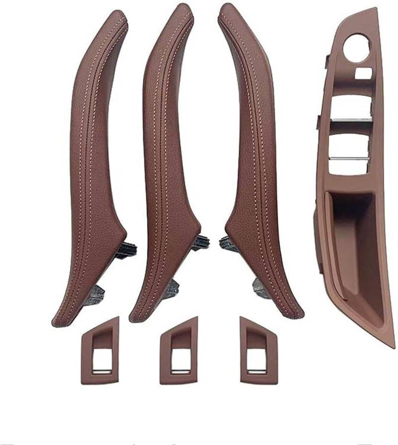Innentürgriff Auto Für 5er F10 F11 F18 520i 523i 525i 528i 535i RHD Auto Links Rechts Innentürgriffbaugruppe(Rhd Red Brown) von ATACDVDYEU
