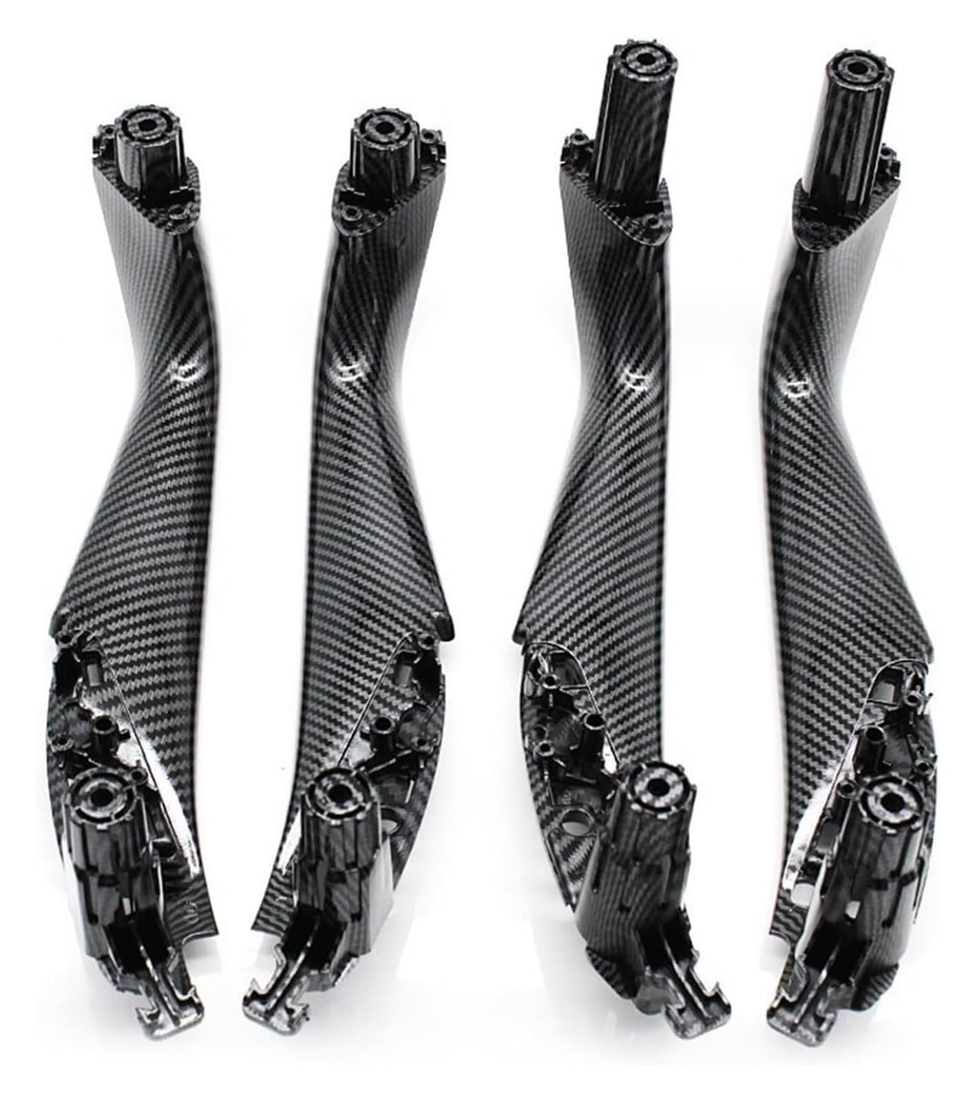Innentürgriff Auto Für 5er M5 G30 G31 F90 2017-2021 Türgriff Innenabdeckung Verkleidung Autoinnenraum Vorne Hinten Links Rechts(Carbon 4pcs Set) von ATACDVDYEU