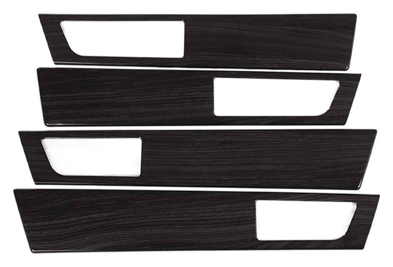 Innentürgriff Auto Für Discovery 4 LR4 2010-2016 ABS Chrom Innentürgriff Panel Abdeckung Trim(Black Wood Grain) von ATACDVDYEU