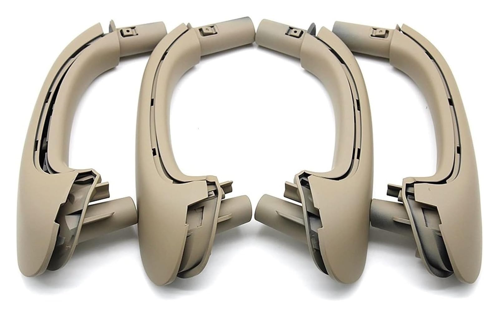 Innentürgriff Auto Für Mercedes Für B&enz W203 C Klasse 2000-2007 Auto Vorne Links Rechts Innen Tür Pull Griff Set(Beige 4pcs Set) von ATACDVDYEU