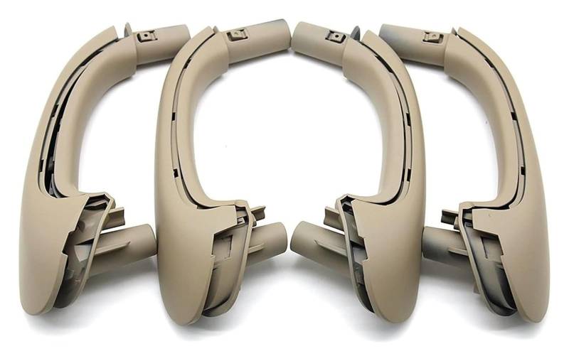 Innentürgriff Auto Für Mercedes Für B&enz W203 C Klasse 2000-2007 Auto Vorne Links Rechts Innen Tür Pull Griff Set(Beige 4pcs Set) von ATACDVDYEU