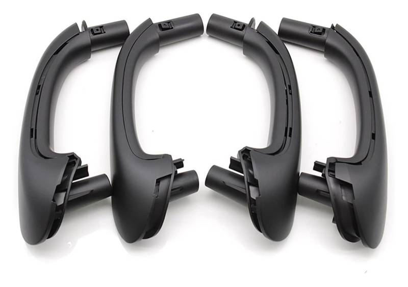 Innentürgriff Auto Für Mercedes Für B&enz W203 C Klasse 2000-2007 Auto Vorne Links Rechts Innen Tür Pull Griff Set(Black 4pcs Set) von ATACDVDYEU