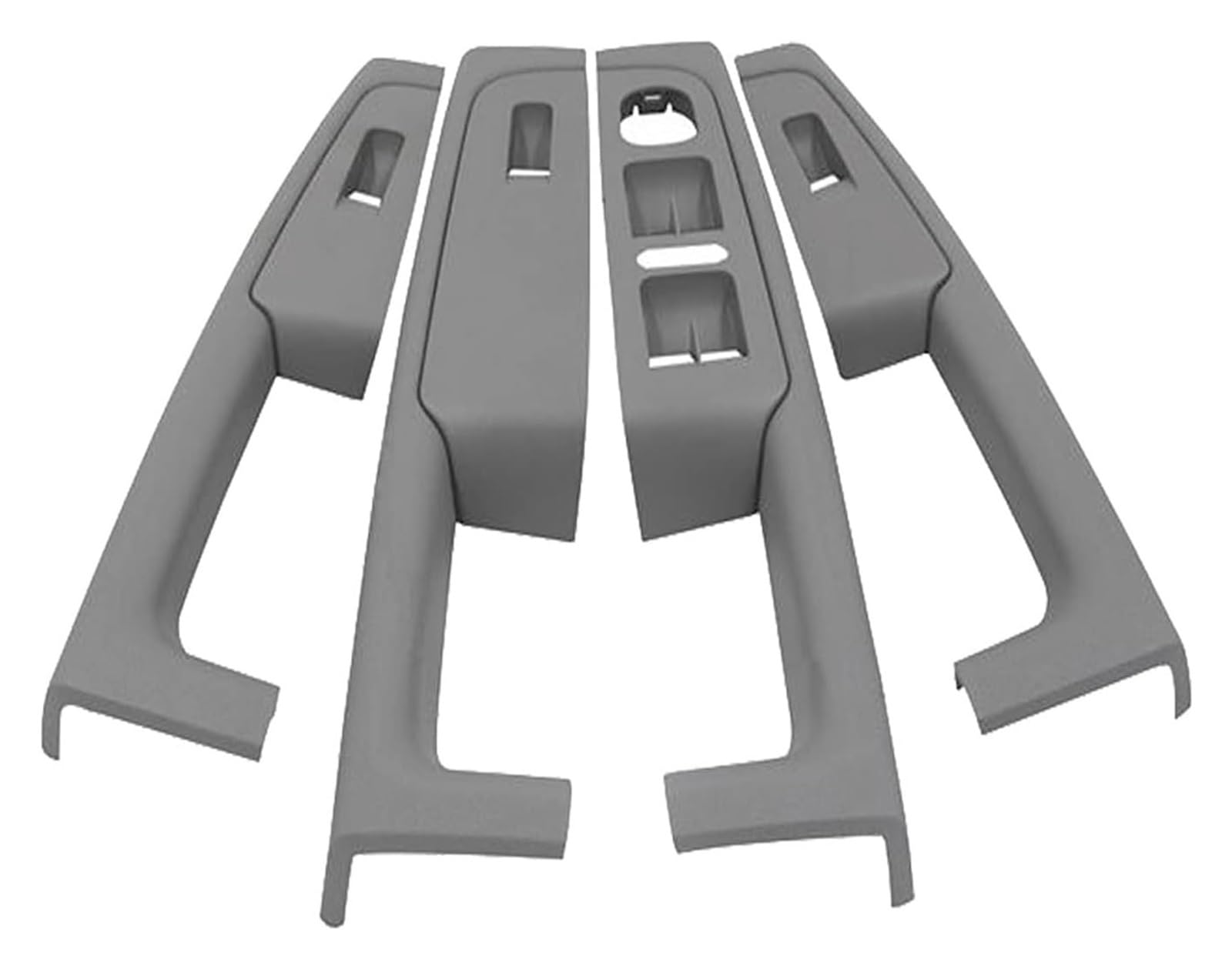 Innentürgriff Auto Für Superb 2008-2013 4 PCS Beige Grau 1 Set Innen Tür Griff Armlehne Rahmen Handschuh von ATACDVDYEU