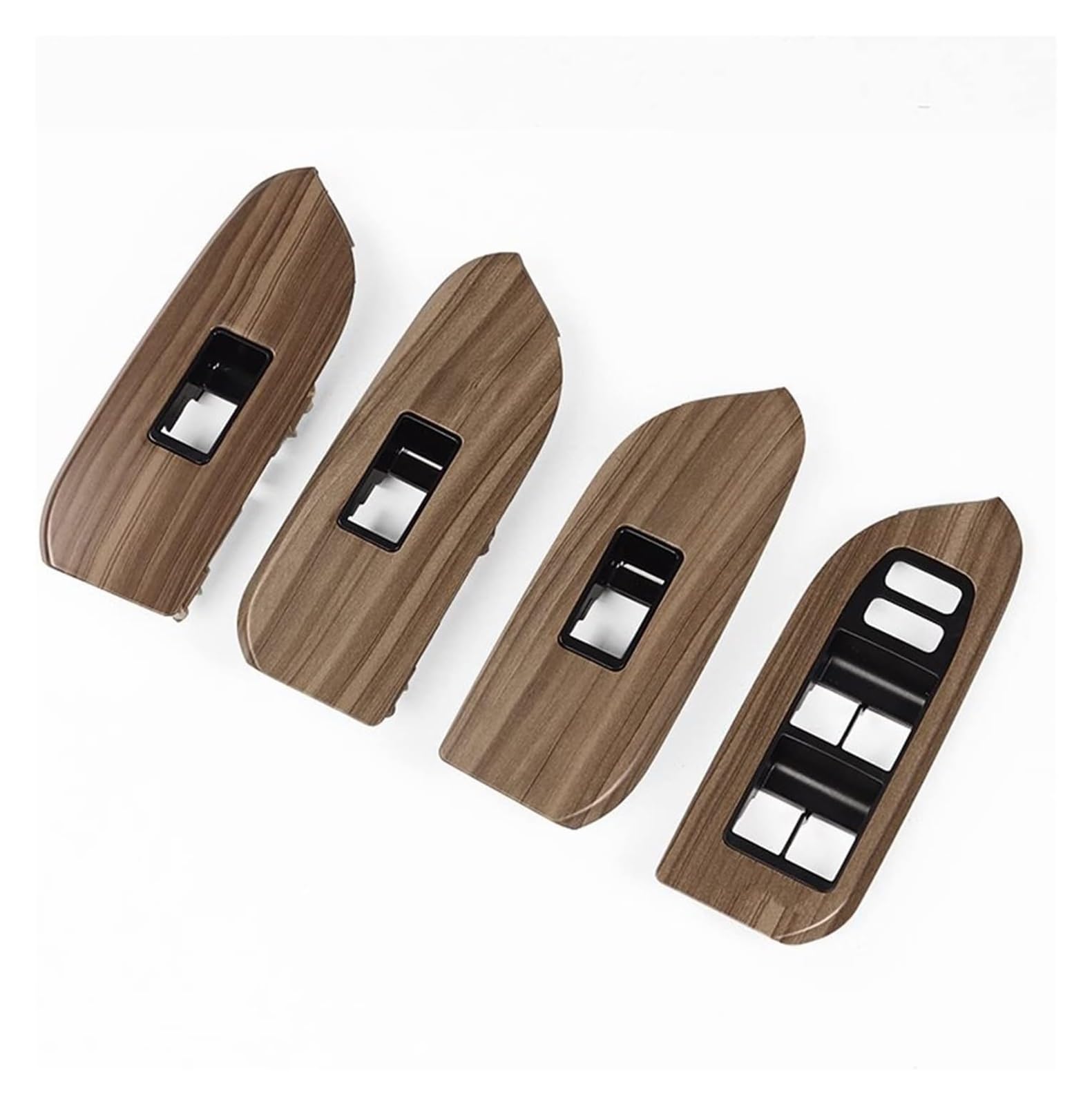 Innentürgriff Auto Für T&oyota Für Land Cruiser Für Prado 150 Lc150 2010-2021 Innendekoration Holzstruktur Türgriffknopf Zubehör(Light B) von ATACDVDYEU