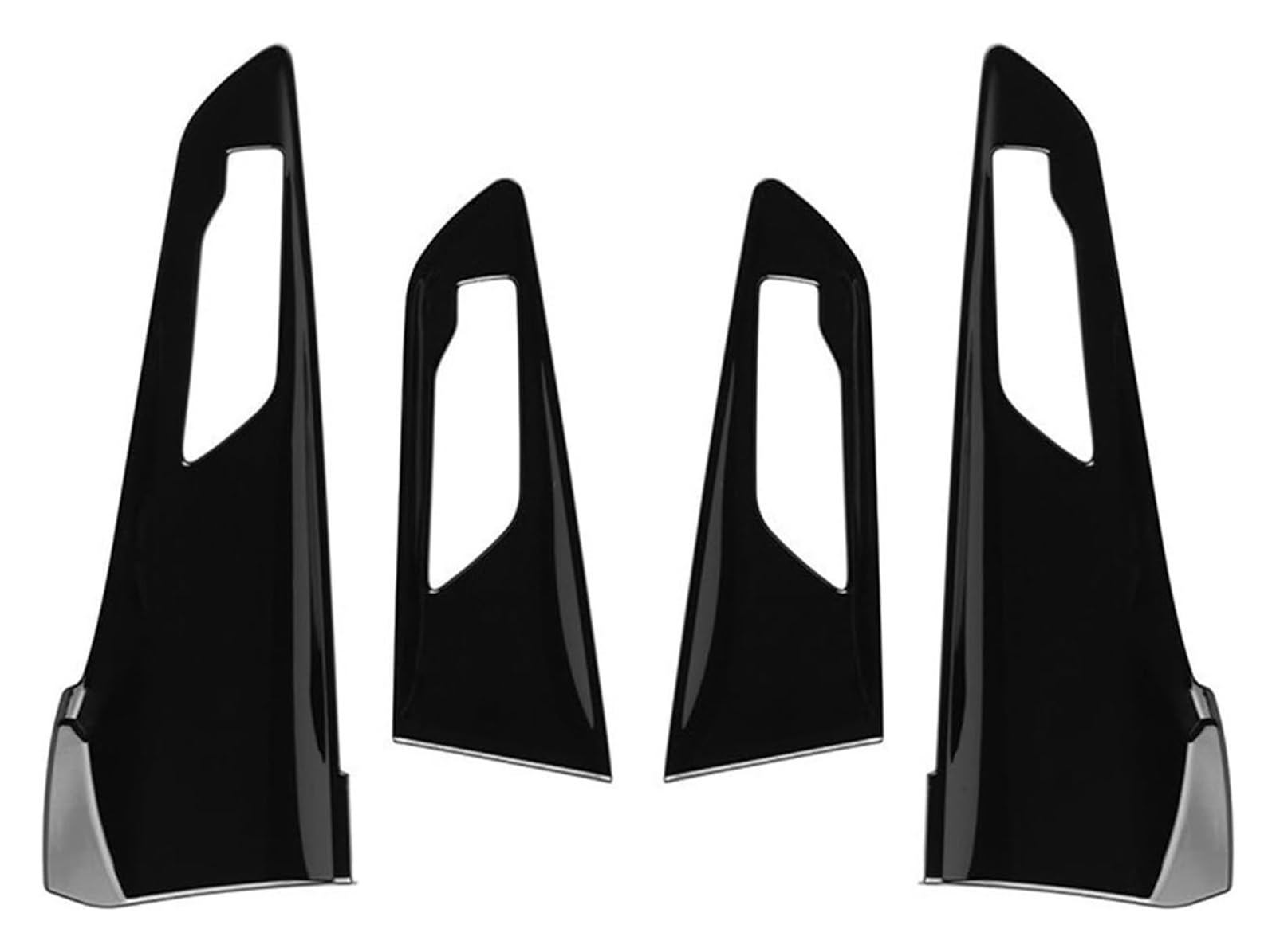 Innentürgriff Auto Für T&oyota Für Prius 60 Serie 2023 2024 Auto Innen Tür Schüssel Innen Griff Abdeckung Aufkleber Garnieren(Black Color) von ATACDVDYEU