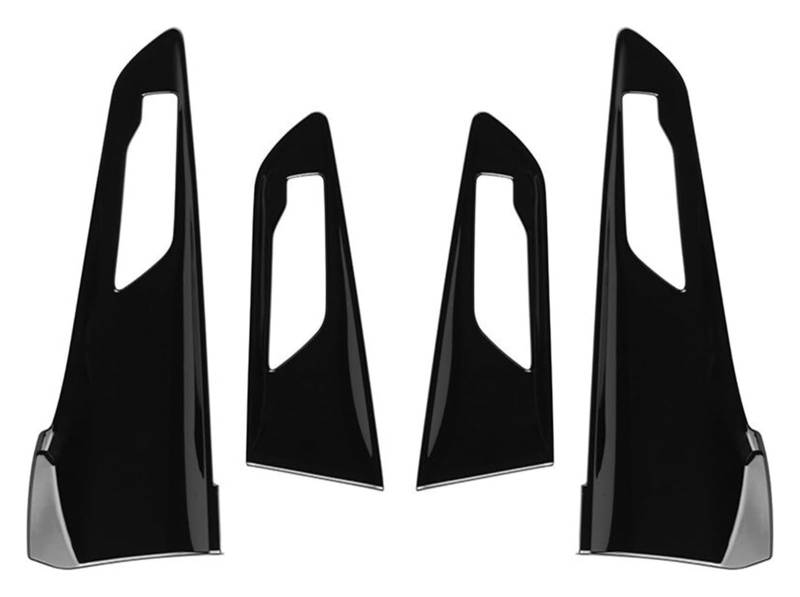 Innentürgriff Auto Für T&oyota Für Prius 60 Serie 2023 2024 Auto Innen Tür Schüssel Innen Griff Abdeckung Aufkleber Garnieren(Black Color) von ATACDVDYEU