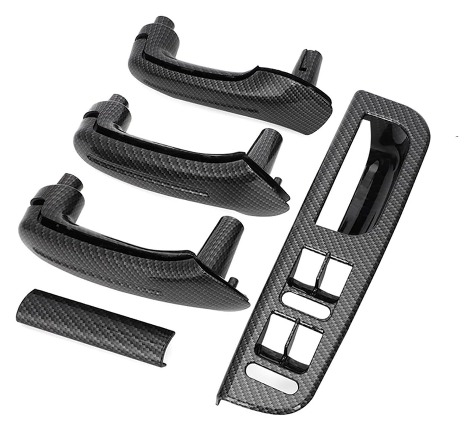 Innentürgriff Auto Für VW Für B&ORA Für G&olf 4 MK4 Für J&etta 1999-2004 Innen Haltegriff Innen Türgriff Tür Armlehne(Left 4door 5pcs) von ATACDVDYEU