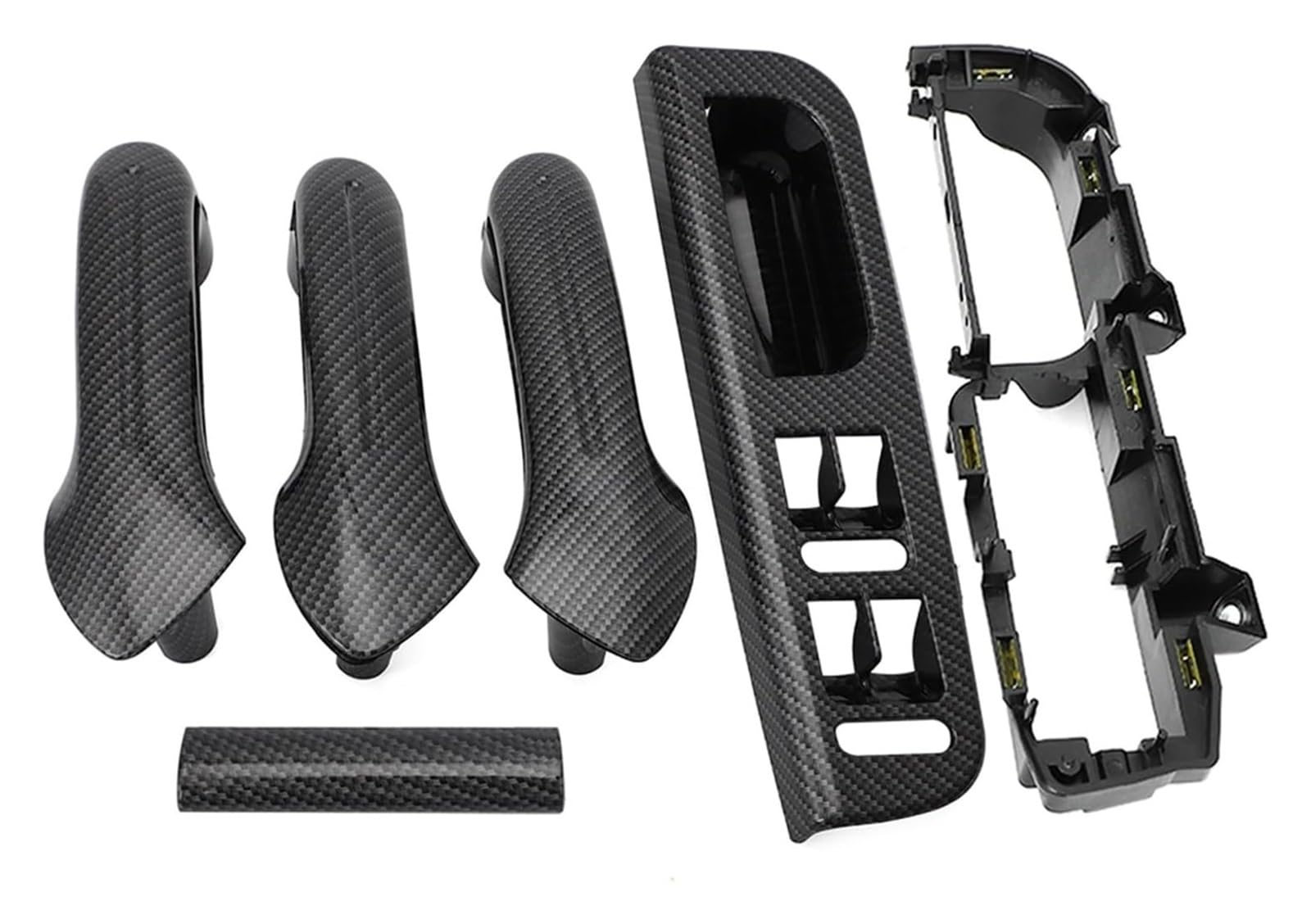 Innentürgriff Auto Für VW Für B&ORA Für G&olf 4 MK4 Für J&etta 1999-2004 Innen Haltegriff Innen Türgriff Tür Armlehne(Left 4door 6pcs) von ATACDVDYEU