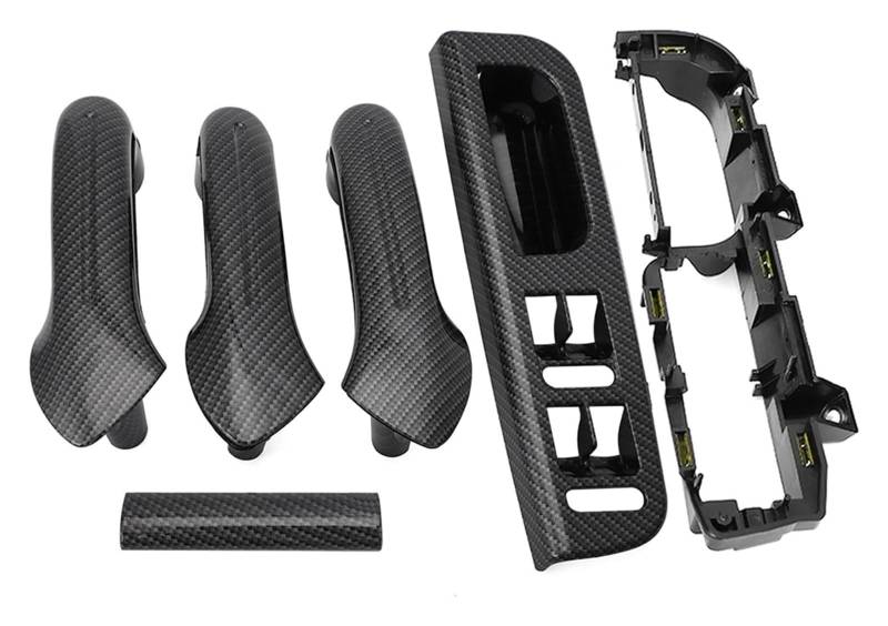 Innentürgriff Auto Für VW Für B&ORA Für G&olf 4 MK4 Für J&etta 1999-2004 Innen Haltegriff Innen Türgriff Tür Armlehne(Left 4door 6pcs) von ATACDVDYEU