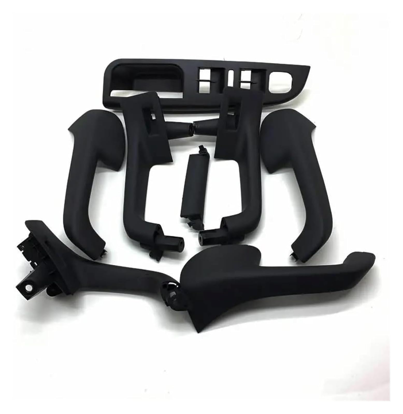 Innentürgriff Auto Für VW Für G&olf 5 GTI MK5 Für J&etta MK5 Auto Innen Tür Griff Greifen Abdeckung Zubehör(8pcs) von ATACDVDYEU