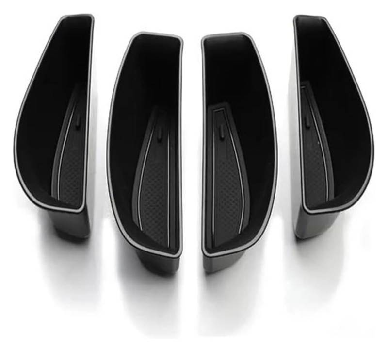 Innentürgriff Auto Für VW ID.3 ID3 ID 3 Vordertür Halter Tablett Auto Organizer Container Innen Tür Griff Lagerung Box(4 Door 4pcs) von ATACDVDYEU