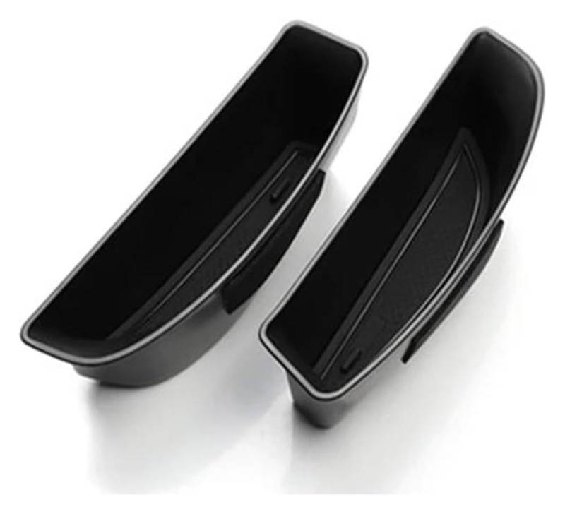 Innentürgriff Auto Für VW ID.3 ID3 ID 3 Vordertür Halter Tablett Auto Organizer Container Innen Tür Griff Lagerung Box(Rear Door 2pcs) von ATACDVDYEU