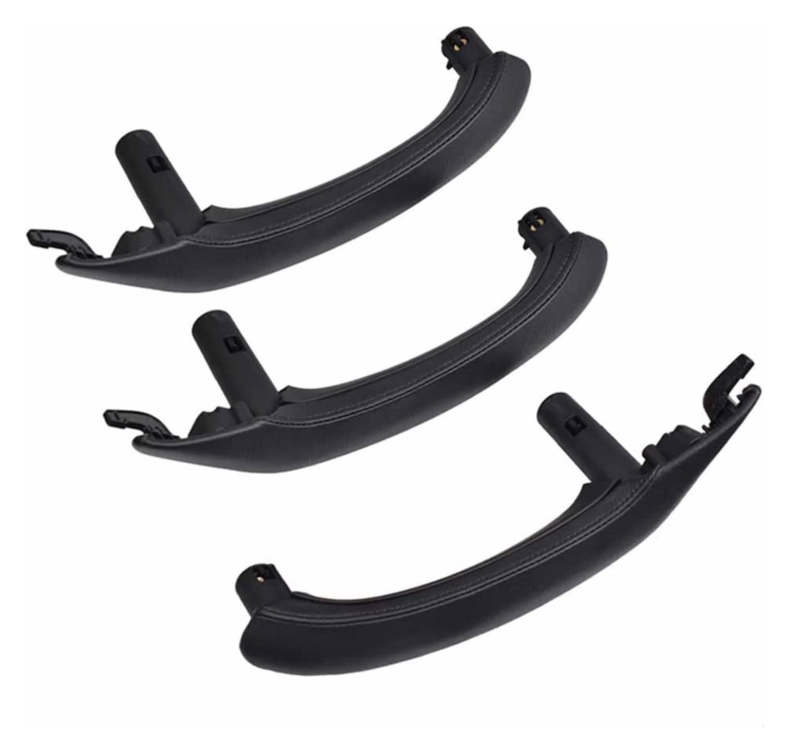 Innentürgriff Auto Für X3 X4 F25 F26 2010-2016 Auto-Innenraum-Beifahrertür Links Rechts Zuggriff Lederbezug(Svart,RHD SET) von ATACDVDYEU