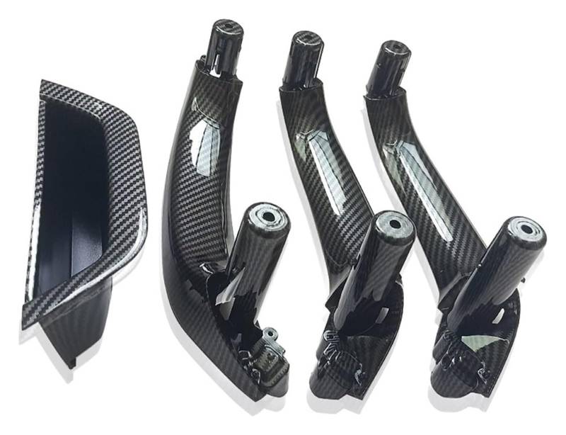 Innentürgriff Auto Für X3 X4 F25 F26 2010-2016 LHD Innenausstattung Fahrerseite Beifahrertür Zuggriff Armlehnenverkleidung(Lhd 4pcs Carbon) von ATACDVDYEU