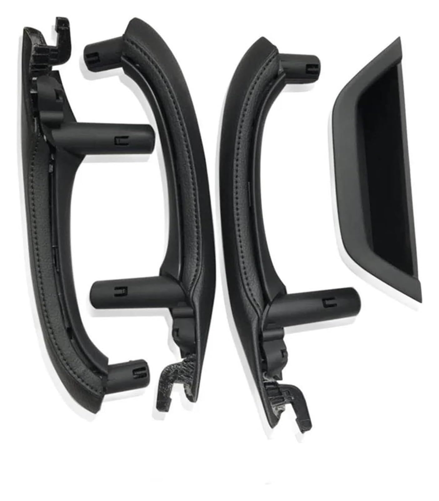 Innentürgriff Auto Für X3 X4 F25 F26 2010-2016 RHD Auto Innentürgriff Abdeckung Fahrer Armlehne Trim(Rhd 7pcs Set Black) von ATACDVDYEU