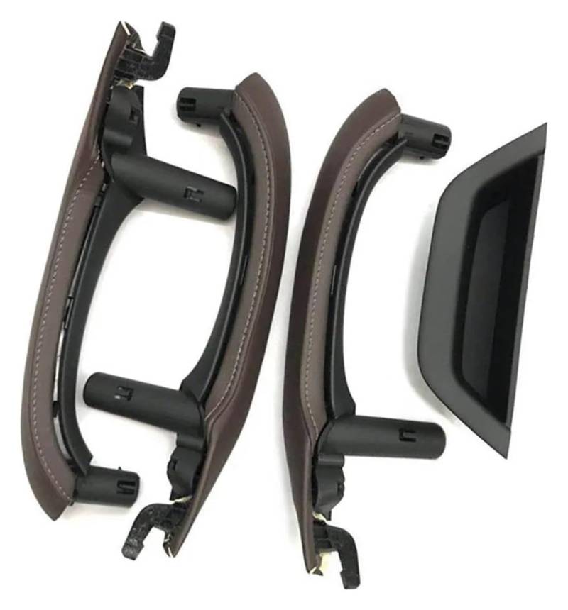 Innentürgriff Auto Für X3 X4 F25 F26 2010-2016 RHD Auto Innentürgriff Abdeckung Fahrer Armlehne Trim(Rhd 7pcs Set Moka) von ATACDVDYEU