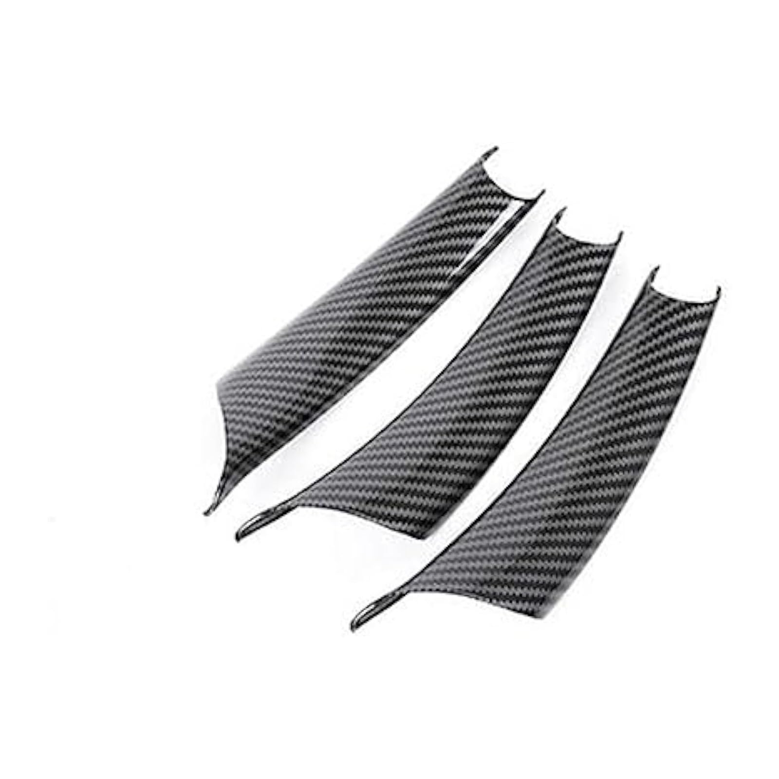 Innentürgriff Auto Für X5 E70 F15 X6 E71 F16 LHD Auto-Innentürverkleidung Haltegriff Schutzabdeckungen Armlehne(Carbon Fiber Pattern) von ATACDVDYEU