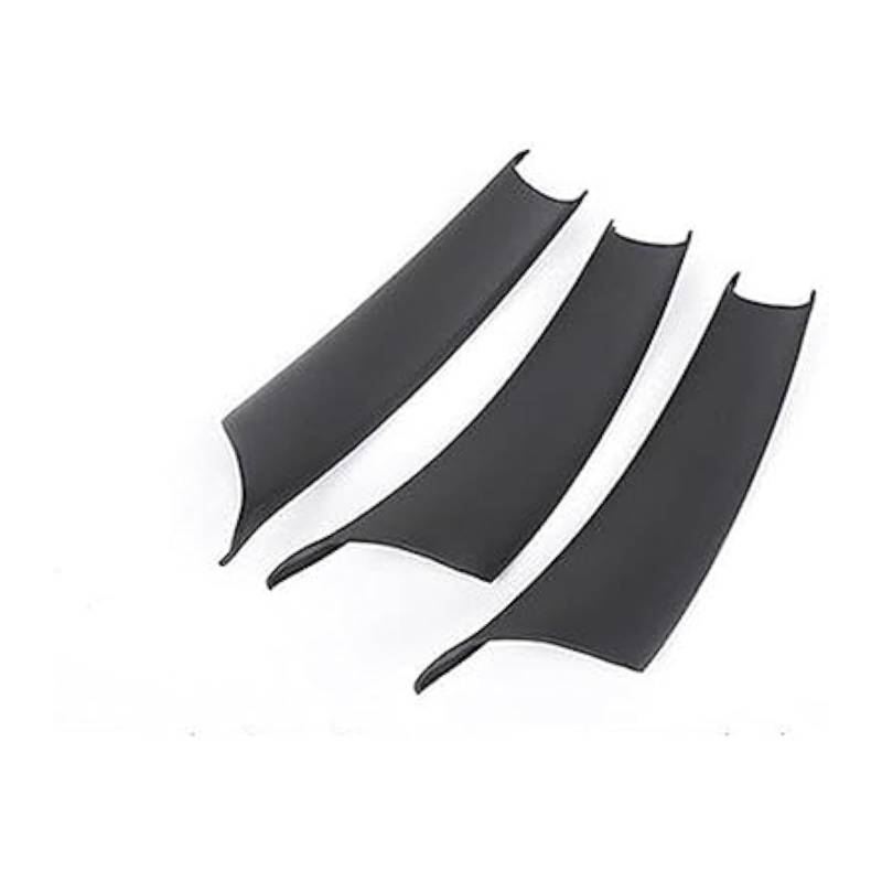 Innentürgriff Auto Für X5 E70 F15 X6 E71 F16 LHD Auto-Innentürverkleidung Haltegriff Schutzabdeckungen Armlehne(Schwarz) von ATACDVDYEU