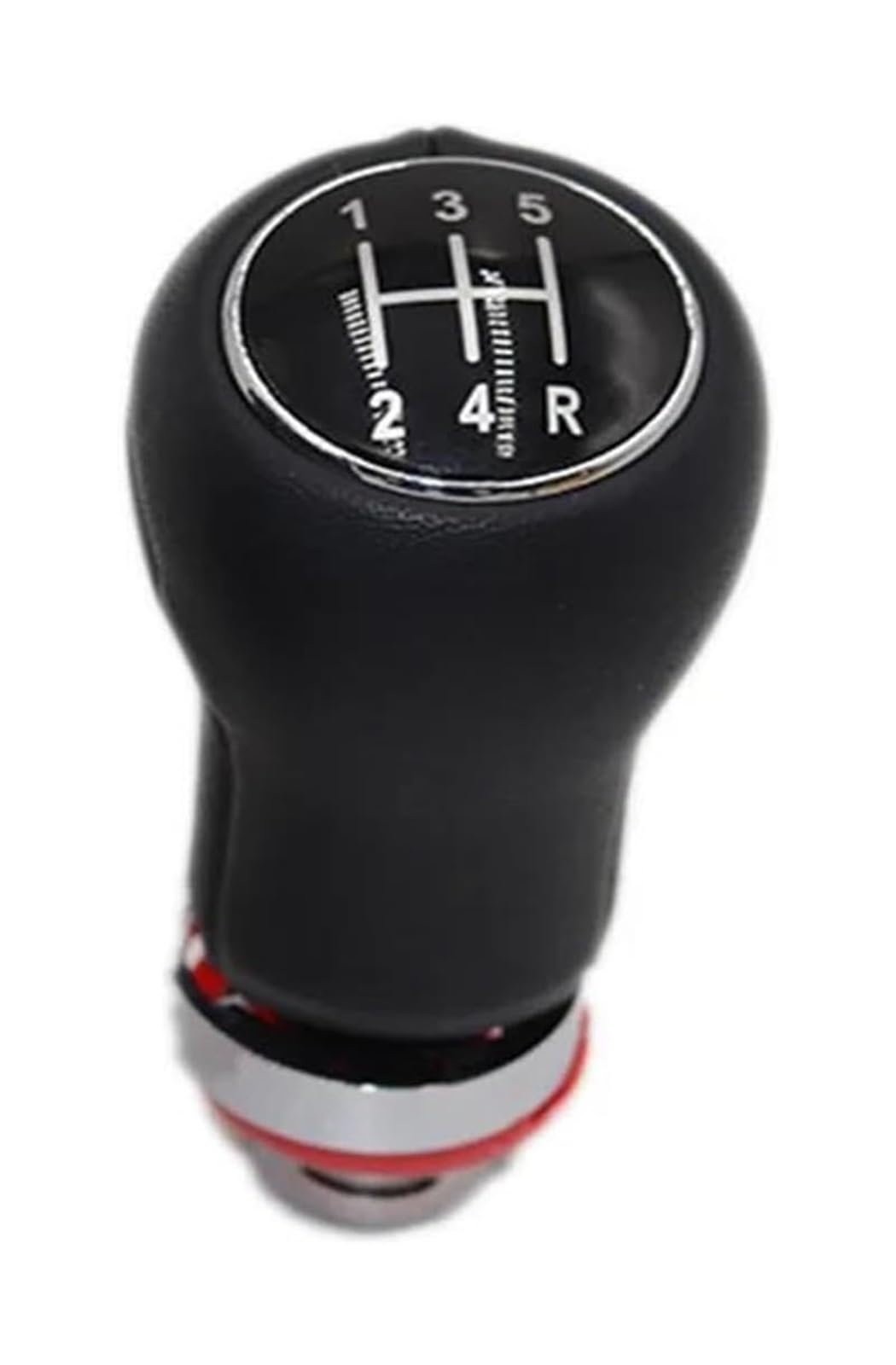 Manueller Schaltkopf Für A4 8E B6 B7 2000 2001 2002 2003 2004 2005 2006 2007 2008 5 6 Gang Auto-Styling-Zubehör Schaltknauf(12345R gear knob) von ATACDVDYEU
