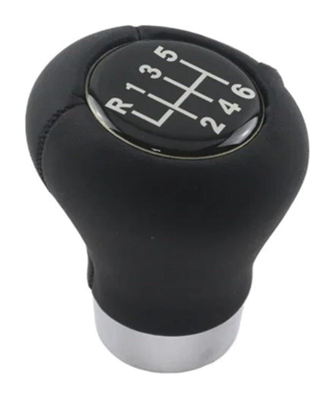 Manueller Schaltkopf Für B&MW 1 Für Series Für E81 E82 E87 E88 Manuelle 5 6 Geschwindigkeit Schaltknauf Hebel Griff Kappe Auto(Black 6-speed) von ATACDVDYEU