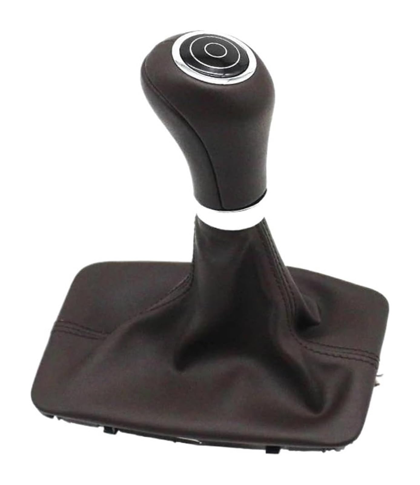 Manueller Schaltkopf Für B&enz EC GLK-Klasse AMG W204 X204 C204 C300 W207 W212 Automatischer Auto-Schaltknaufhebel Leder-Schalthebelmanschette 2042672710(Mocha Coffe,Set) von ATACDVDYEU