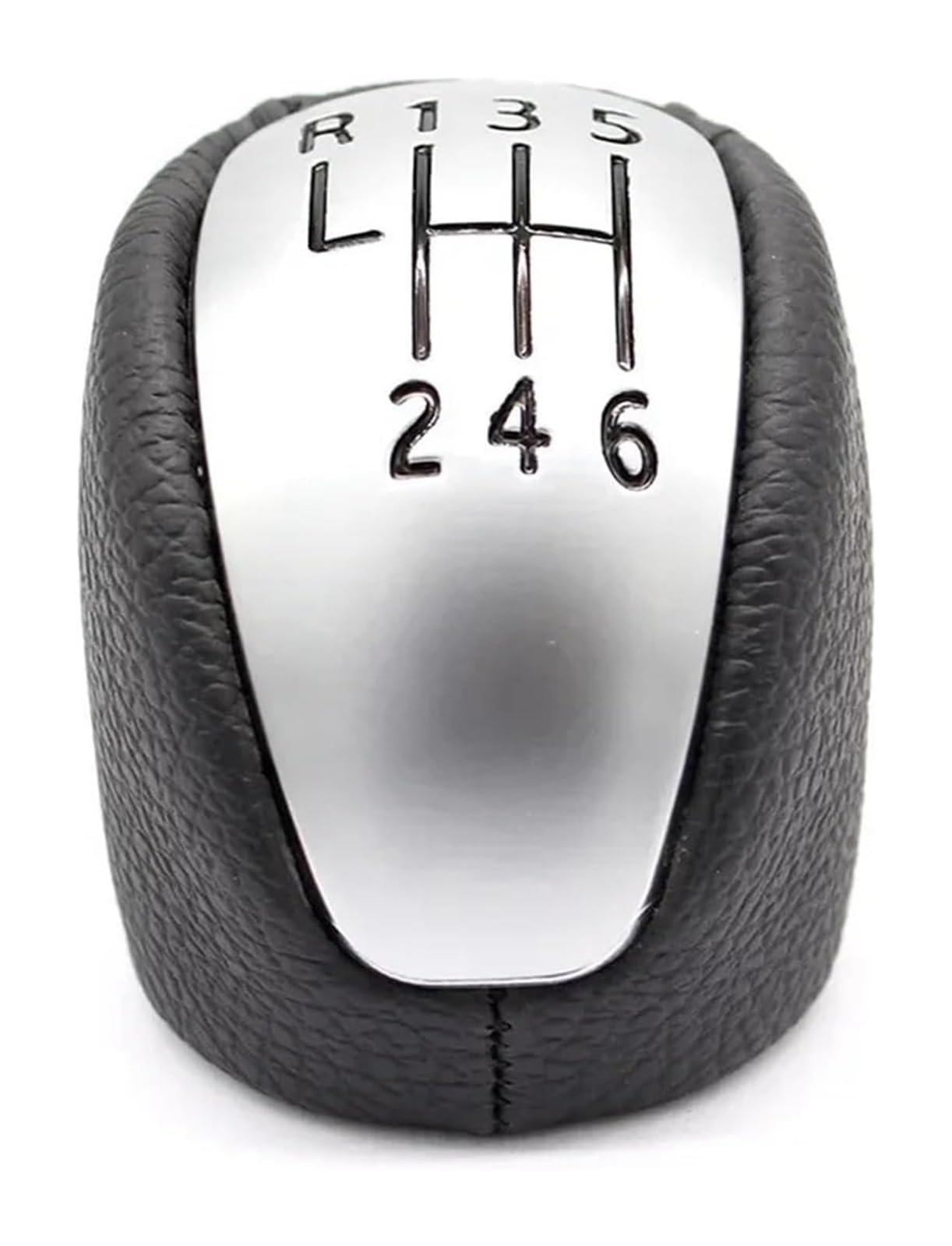 Manueller Schaltkopf Für Laguna Für Mk3 2007-2014 PU 6-Gang-Schaltgetriebe Schaltknauf Lederhebel Shifter Hand Ball Cap Auto Manueller Schaltkopf Für Laguna Für Mk3 2007-2014 PU 6-Gang-Schaltgetriebe Schaltknauf Lederhebel Shifter Hand Ball Cap Auto von ATACDVDYEU