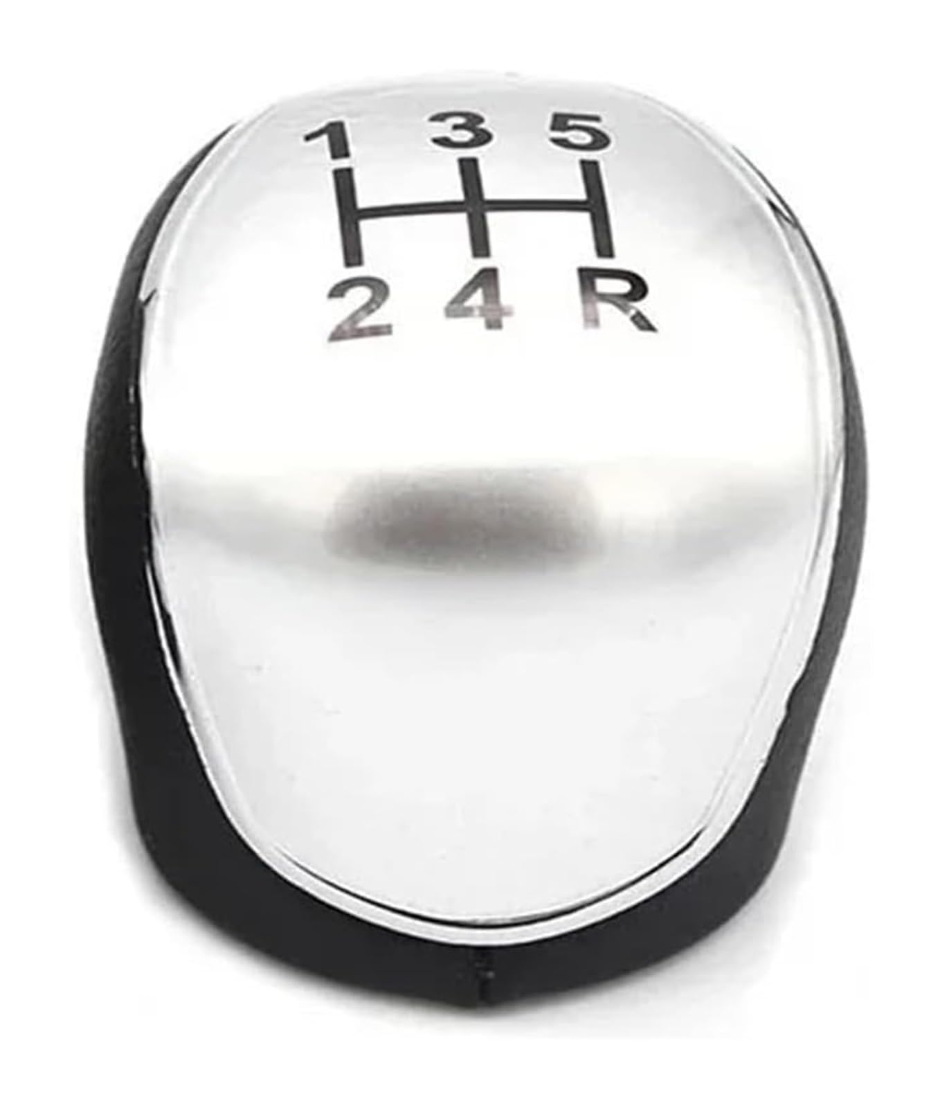 Manueller Schaltkopf Für Mondeo Für Mk4 IV 2007-2014 Auto Hand Speed ​​Ball Schaltknauf Gamasche Boot Abdeckung Kragenkappe(5 Speed Silver Knob) von ATACDVDYEU