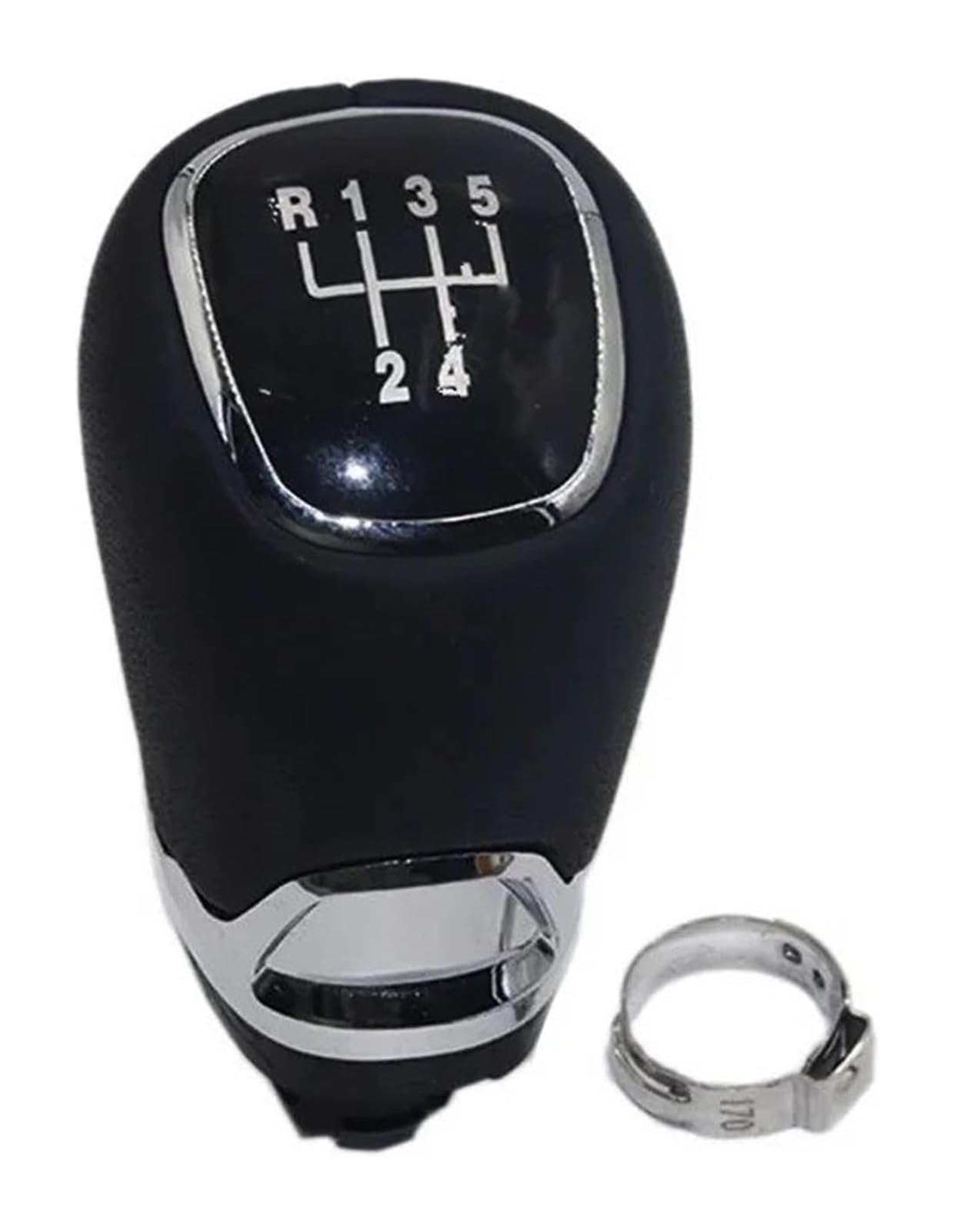 Manueller Schaltkopf Für Skoda Für Octavia Für A7 Für MK3 2014-2017 Schaltknauf Boot Lever Gaitor Shifter Staubjacke Cap Car(5 Speed Knob) von ATACDVDYEU