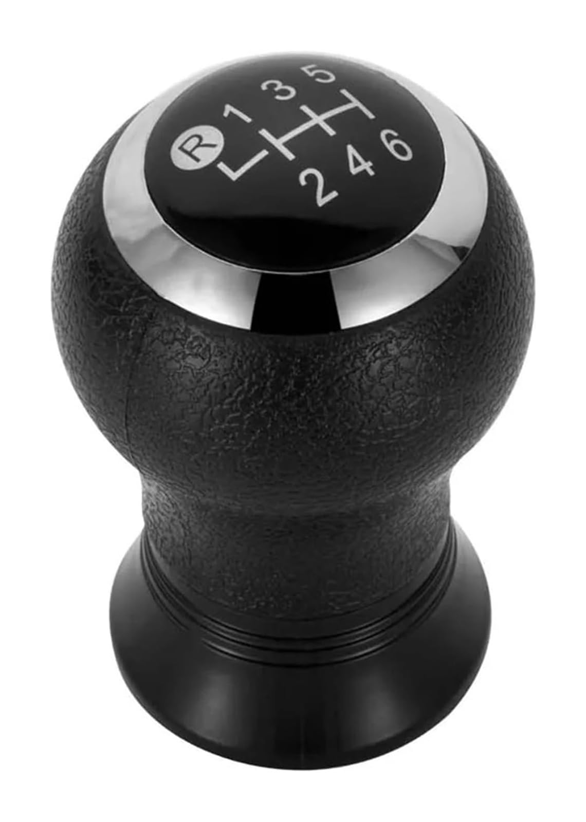 Manueller Schaltkopf Für T&oyota Für Corolla 2008 Auto Schaltknauf Stick Kopf Hebel Griff Zubehör Kappe(Black-6 Speed) von ATACDVDYEU