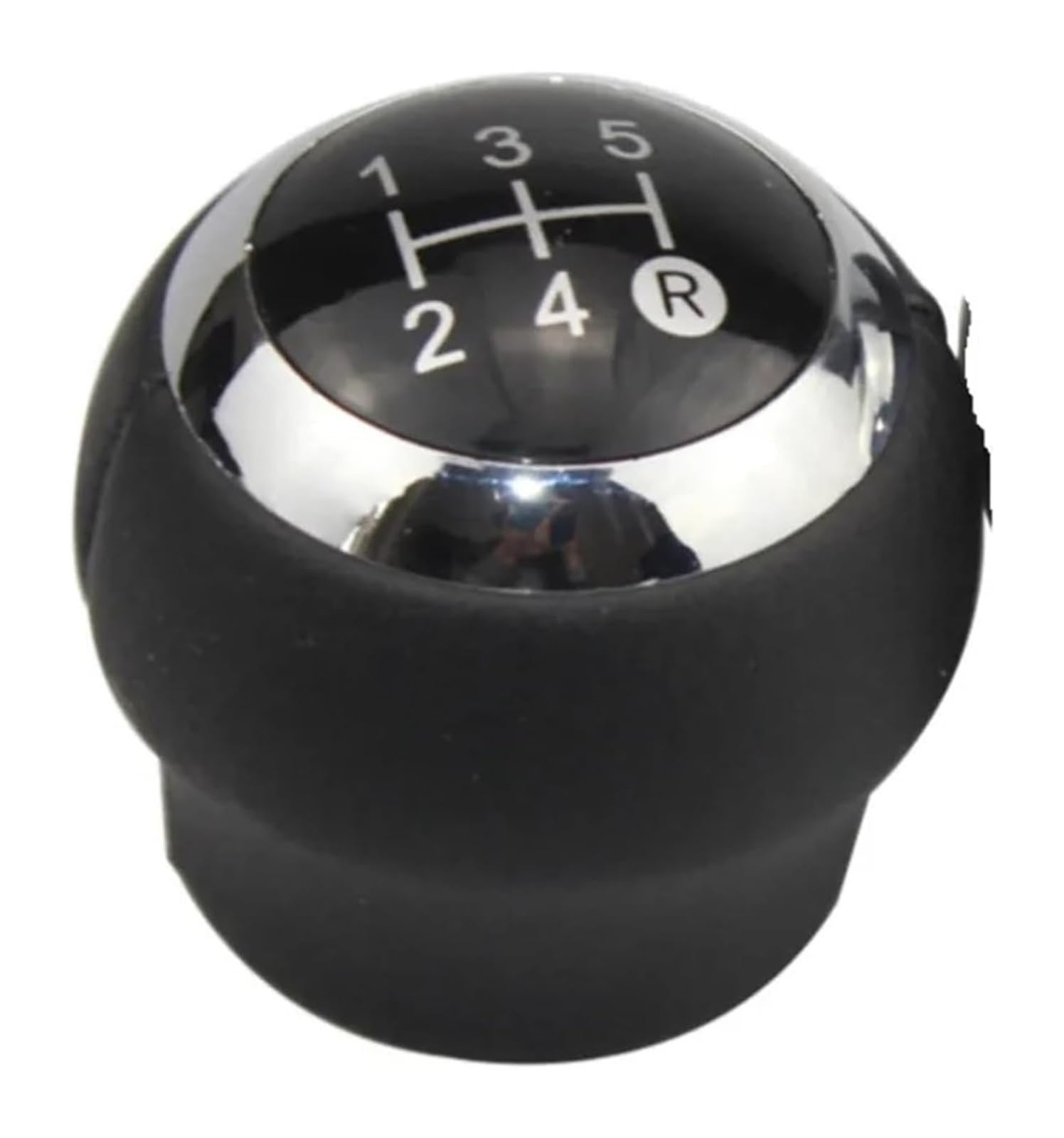 Manueller Schaltkopf Für T&oyota Für Corolla Für Verso II 2007-2013 5/6 Geschwindigkeit Schaltknauf Hebel Shifter Gamasche Boot Handbremse Abdeckung Kappe Auto(Black Cap 5 Speed) von ATACDVDYEU