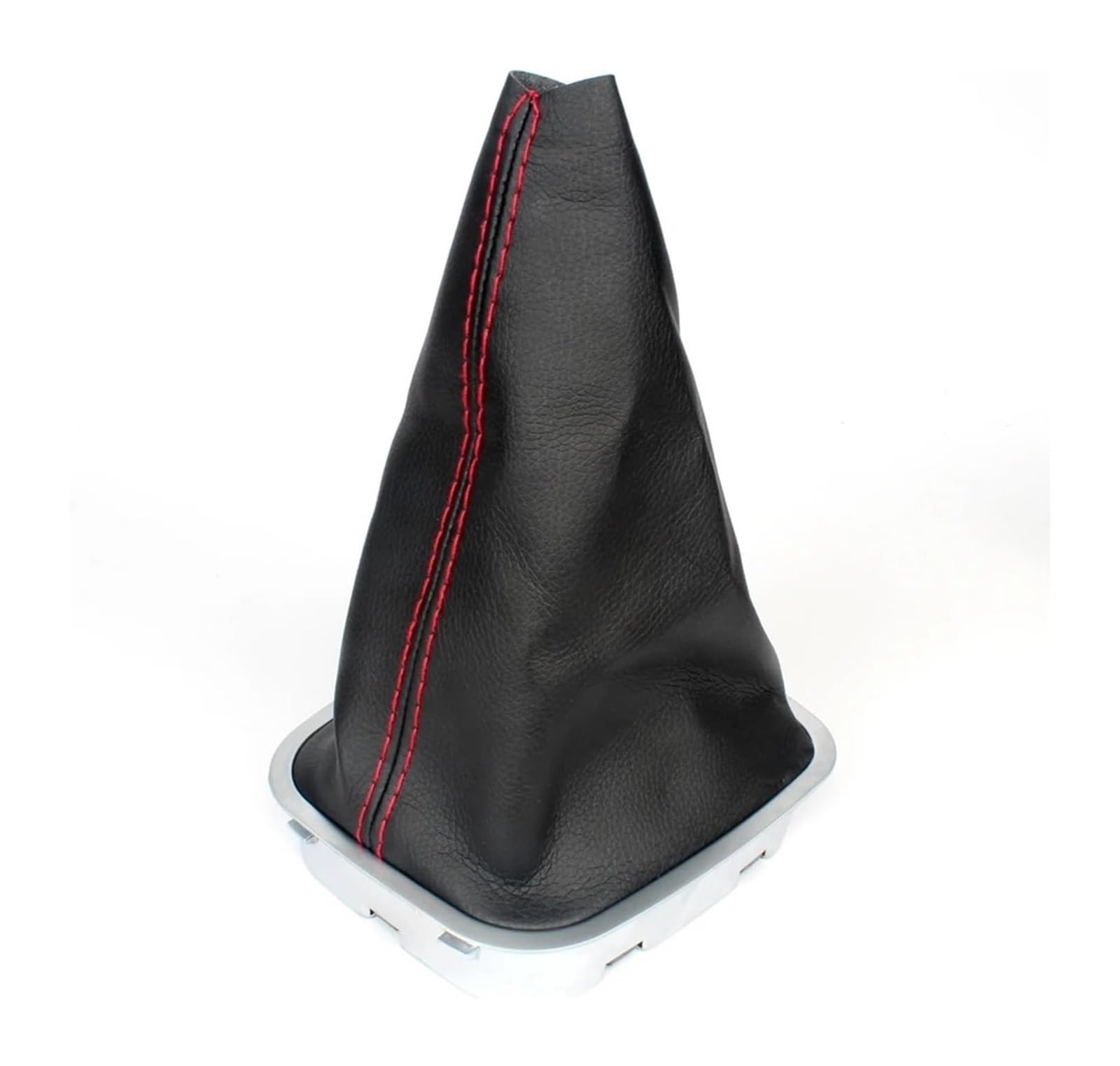 Manueller Schaltkopf Für VW Für Polo Für 6R 6C Limousine 2011-2017 5-Gang-Schalthebel Schaltknauf Mit Leder-Boot-Cap-Auto(Gear shit boot) von ATACDVDYEU