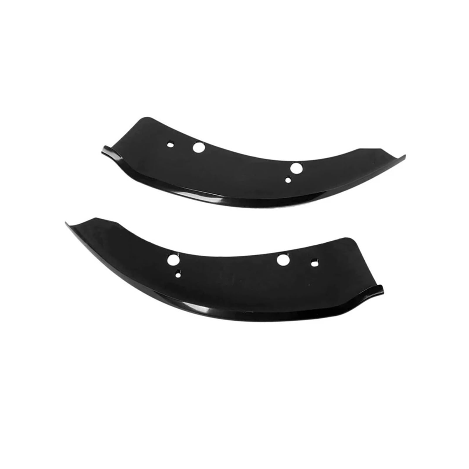 ATATKRT 2 STÜCKE Auto Frontstoßstange Lippe Diffusor Splitter Body Kit Kratzschutz Kompatibel for Dodge Charger Scat Pack 2015-2021 Anti-Kollision Automotive Modifikation(1) von ATATKRT