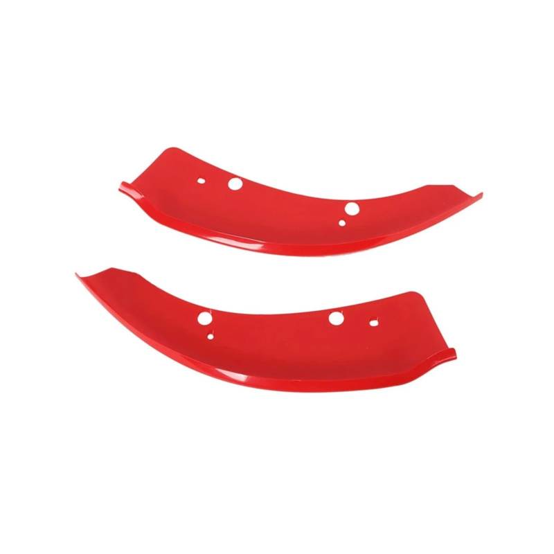 ATATKRT 2 STÜCKE Auto Frontstoßstange Lippe Diffusor Splitter Body Kit Kratzschutz Kompatibel for Dodge Charger Scat Pack 2015-2021 Anti-Kollision Automotive Modifikation(A) von ATATKRT