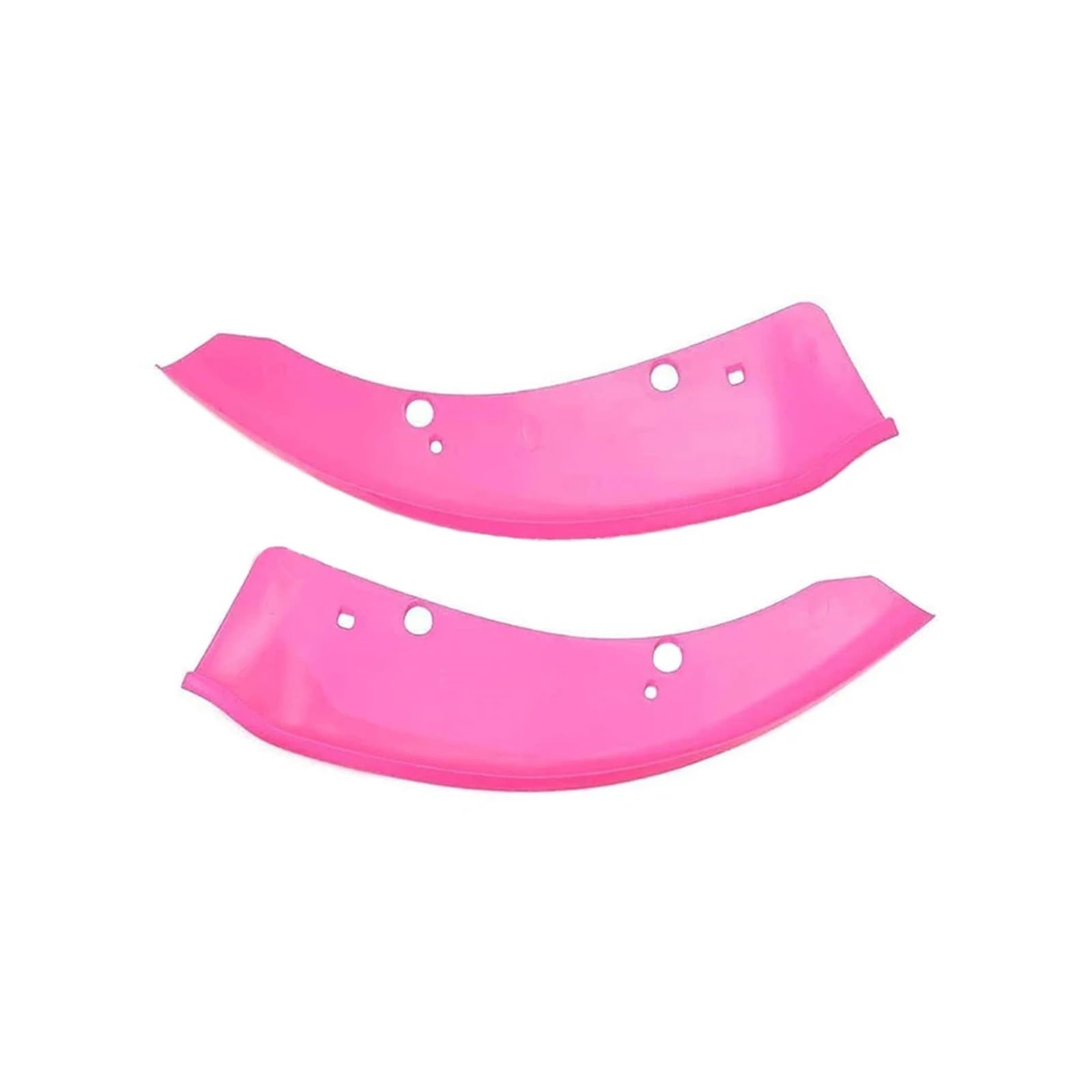 ATATKRT 2 STÜCKE Auto Frontstoßstange Lippe Diffusor Splitter Body Kit Kratzschutz Kompatibel for Dodge Charger Scat Pack 2015-2021 Anti-Kollision Automotive Modifikation(Pink1) von ATATKRT