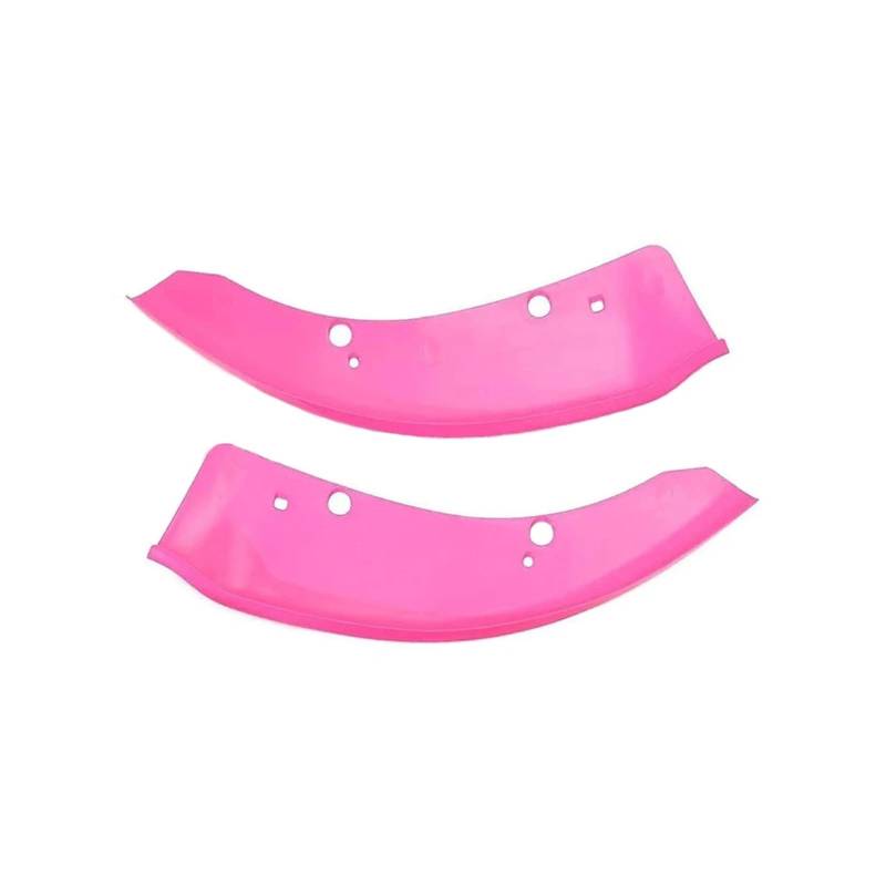 ATATKRT 2 STÜCKE Auto Frontstoßstange Lippe Diffusor Splitter Body Kit Kratzschutz Kompatibel for Dodge Charger Scat Pack 2015-2021 Anti-Kollision Automotive Modifikation(Pink1) von ATATKRT