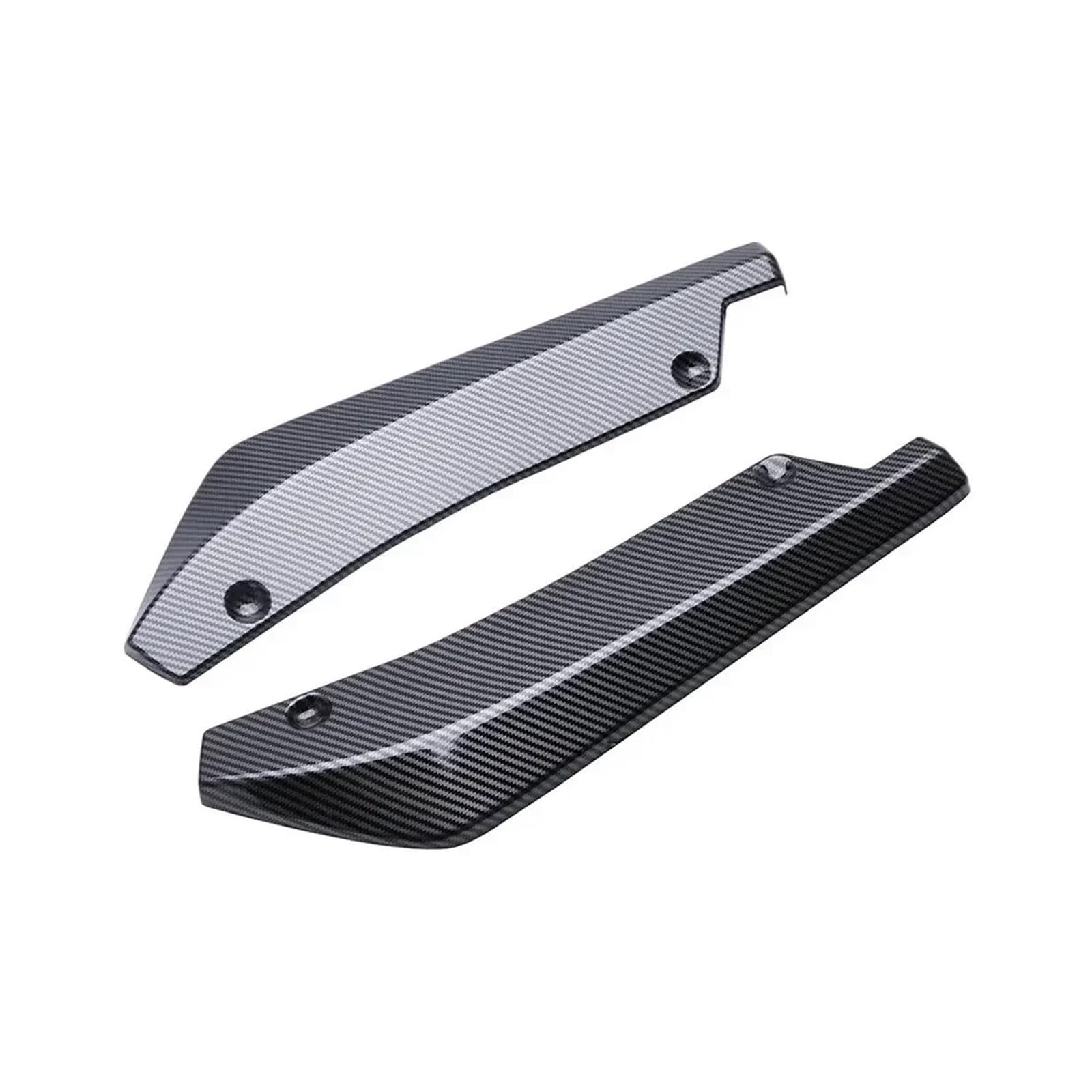 ATATKRT 2 STÜCKE Heckstoßstangensplitter Universal Kompatibel for Dodge Charger SXT SRT Challenger 2000-2022 Seitenspoilerdiffusor Canards Autozubehör Antikollisions-Automodifikation(Carbon Fiber Look ATATKRT 2 STÜCKE Heckstoßstangensplitter Universal Kompatibel for Dodge Charger SXT SRT Challenger 2000-2022 Seitenspoilerdiffusor Canards Autozubehör Antikollisions-Automodifikation(Carbon Fiber Look von ATATKRT